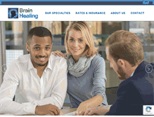 Tablet Screenshot of brain-healing.net